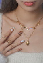 Load image into Gallery viewer, Truthful Guidance - CZ Rainbow Power Necklace