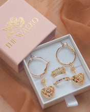 ๅฐๅ็่ผๅ
ฅๅๅบซๆชข่ฆๅจ Love at first sight - Heart Shaped Hoop Earrings