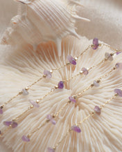 ๅฐๅ็่ผๅ
ฅๅๅบซๆชข่ฆๅจ Boho Amethyst - 18KGP Magic Crystal Stone Necklace