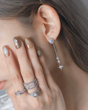 將圖片載入圖庫檢視器 Timeless Star - 925 Silver Moonstone Earrings
