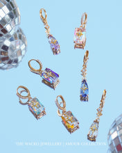 Load image into Gallery viewer, Mimzy - Crystal Baby Hoop Earrings