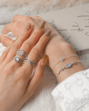 將圖片載入圖庫檢視器 Fairy - 925 Silver Topaz Bracelet