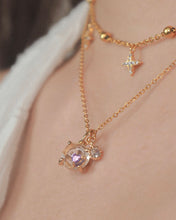 Load image into Gallery viewer, LAÏS - Titanium Steel Crystal Necklace