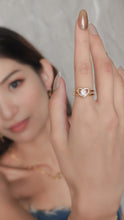 ๅฐๅ็่ผๅ
ฅๅๅบซๆชข่ฆๅจ Ardor โข 18KGP CZ Heart Shaped Ring