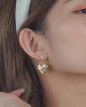 ๅฐๅ็่ผๅ
ฅๅๅบซๆชข่ฆๅจ Romance - 18K Evil Eye Heart Earrings