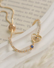 ๅฐๅ็่ผๅ
ฅๅๅบซๆชข่ฆๅจ Prayer - 18KGP Evil Eye CZ Bracelet