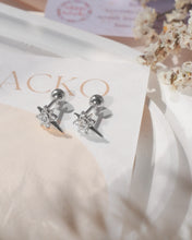 Load image into Gallery viewer, Aurora - 925 Silver / 18KGP Stud Earrings