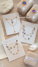 將圖片載入圖庫檢視器 Boho Tourmaline - 18KGP Magic Crystal Stone Necklace