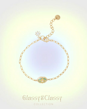 將圖片載入圖庫檢視器 Kira - Gold Titanium Steel Tiny Gemstone Bracelets