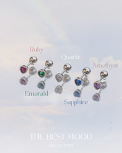 Load image into Gallery viewer, ILY - S925 STUD EARRINGS (waterproof)