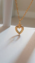 將圖片載入圖庫檢視器 Fallen Angel • Gold Titanium Steel Rainbow Cupid Necklace (waterproof) *防水物料