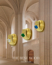 Load image into Gallery viewer, OLD TIMES - 18KGP HUGGIE HOOPS