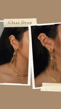 將圖片載入圖庫檢視器 EARRINGS - CLEAR DROP