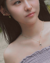 Load image into Gallery viewer, OCEAN TEARS - Gold Pearl Necklace ✦ Semi-Waterproof

