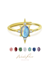 將圖片載入圖庫檢視器 THE STAR - Ring ✦ 925 Silver ™ + 18K Gold
