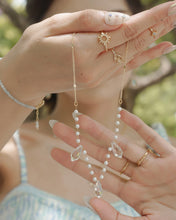 Load image into Gallery viewer, Rain - Pearl x Droplet Necklace
