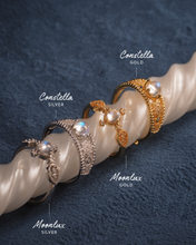 Load image into Gallery viewer, 【高品質鑒定】Moonstone Ring ✦ 925 Silver ™ + 18K Gold

