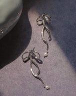 TWISTED - Silver Earrings