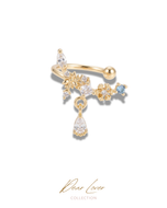 【限量版】SNOWY - Gold Ear Cuff