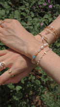 Load image into Gallery viewer, Grit - 18KGP Crystal &amp; Pearl Bracelet
