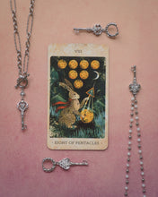 將圖片載入圖庫檢視器 FAIRY KEY - Pearl Silver Necklace ✦ Semi-Waterproof
