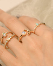 Load image into Gallery viewer, Take A Breath - Opal Rings
