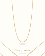 All You Need - 925 Gold Chain Necklace 
