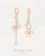 Load image into Gallery viewer, BALLET - Pearl Ribbon Earrings ✦ Limited Edition
