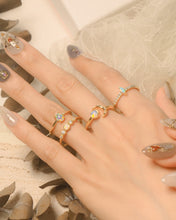 將圖片載入圖庫檢視器 Take A Breath - Opal Rings
