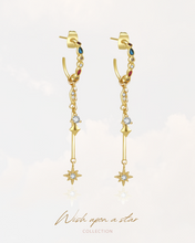 Load image into Gallery viewer, STARRY - Rainbow Glazed Earrings ✦ 925 Silver ™
