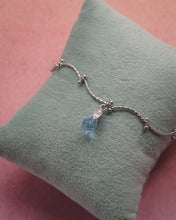 画像をギャラリービューアに読み込む, WAVEY BLUE - Silver Bracelet
