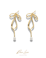 TWISTED - Gold Earrings