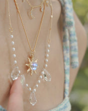 Load image into Gallery viewer, Rain - Pearl x Droplet Necklace
