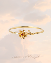 Load image into Gallery viewer, July • Water Lily - Birth Flower Ring
