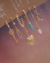 Load image into Gallery viewer, FAIRY GLOW KEY - Gold Earrings
