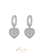 【系列特別版】 DEAR LOVER - Silver Earrings