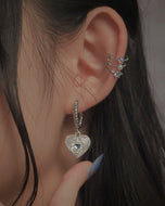【系列特別版】 DEAR LOVER - Silver Earrings