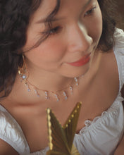 Load image into Gallery viewer, Majesty - White Crystal Necklace
