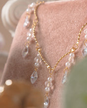 Load image into Gallery viewer, Majesty - White Crystal Necklace
