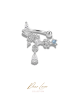 【限量版】SNOWY - Silver Ear Cuff