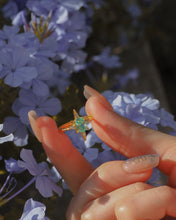 Load image into Gallery viewer, THE STAR - Ring ✦ 925 Silver ™ + 18K Gold
