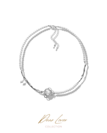 GRACE - Pearl Silver Necklace