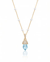 Load image into Gallery viewer, OCEAN TEARS - Gold Pearl Necklace ✦ Semi-Waterproof
