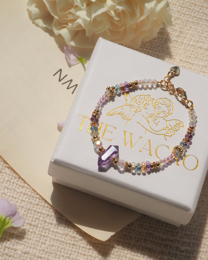 【紫水晶柱】MIDNIGHT GARDEN - Bracelet