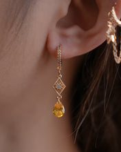 Load image into Gallery viewer, GLOWSTONE • YELLOW - Glazed Earrings ✦ 925 Silver ™
