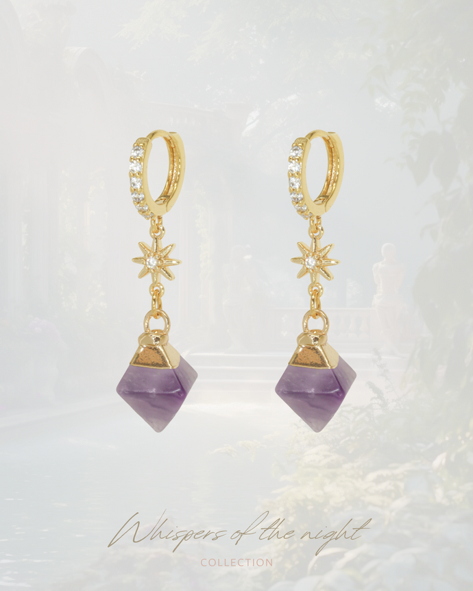 Nightfall - Crystal Earrings