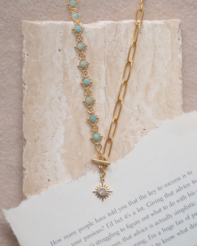 Mystic Sky - Toggle Necklace