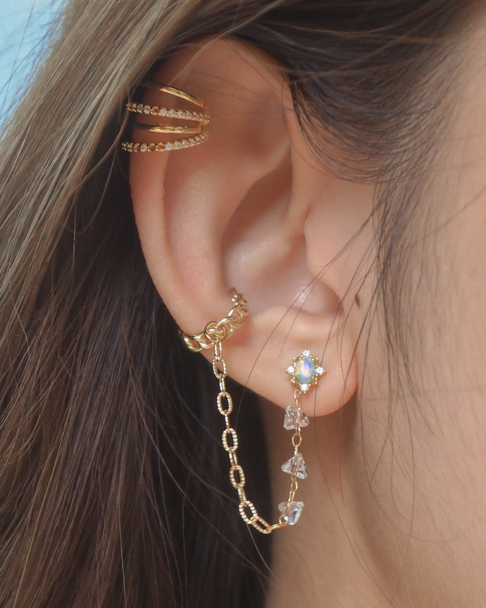 Je T’aime - Opal 3-way Earrings