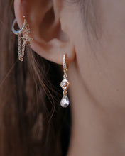 Load image into Gallery viewer, GLOWSTONE • WHITE - Glazed Earrings ✦ 925 Silver ™
