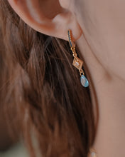 Load image into Gallery viewer, GLOWSTONE • BLUE - Glazed Earrings ✦ 925 Silver ™
